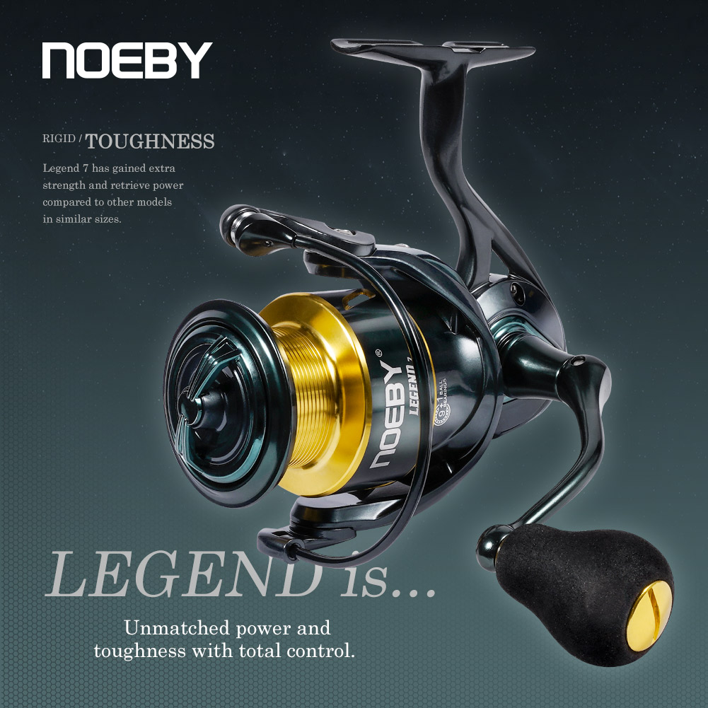 Fishing Equipment Brands - Спиннинговая рыболовная катушка Noeby 3000 4000