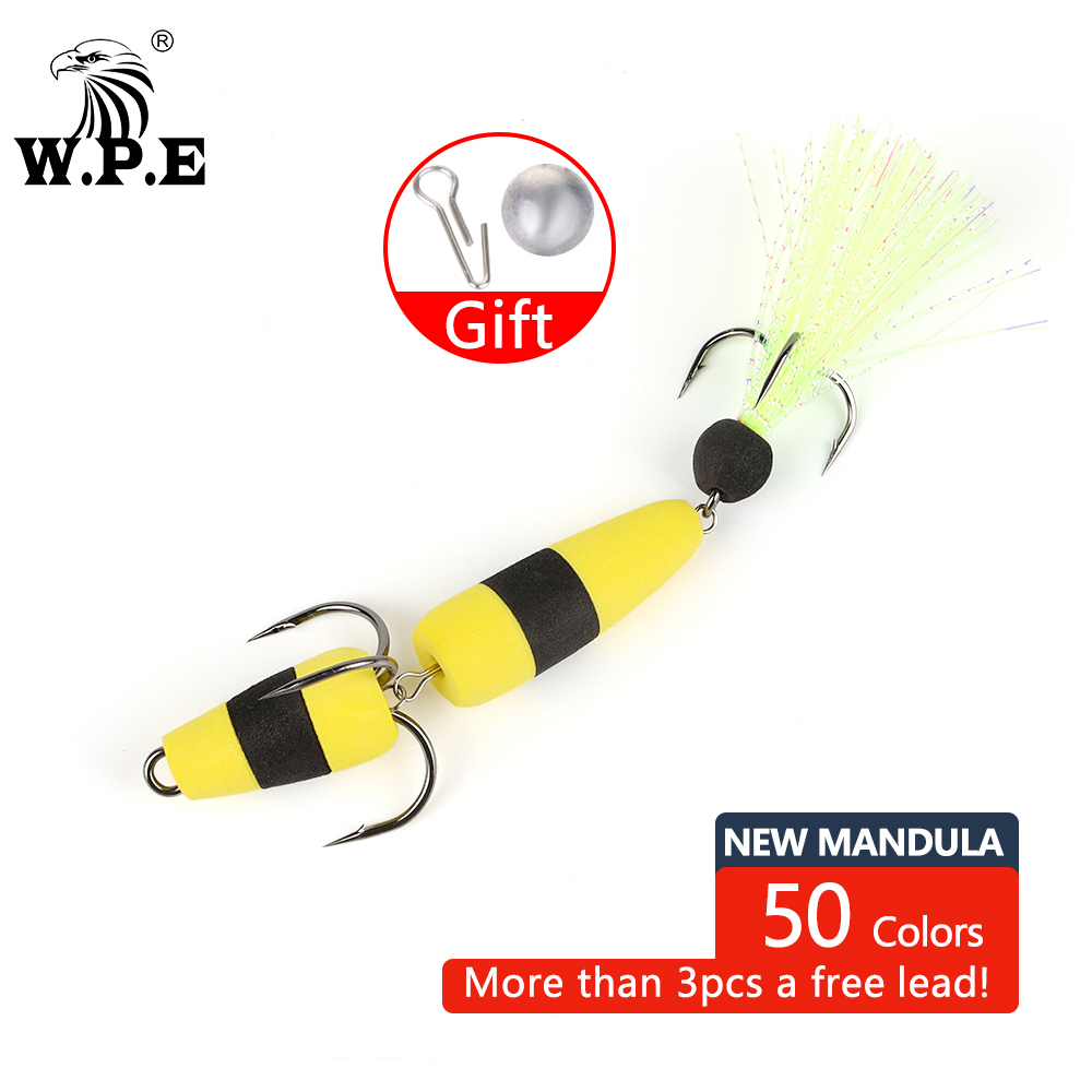 Fishing Equipment Brands - W.P.E Фирменная Новинка MANDULA, 50 цветов,