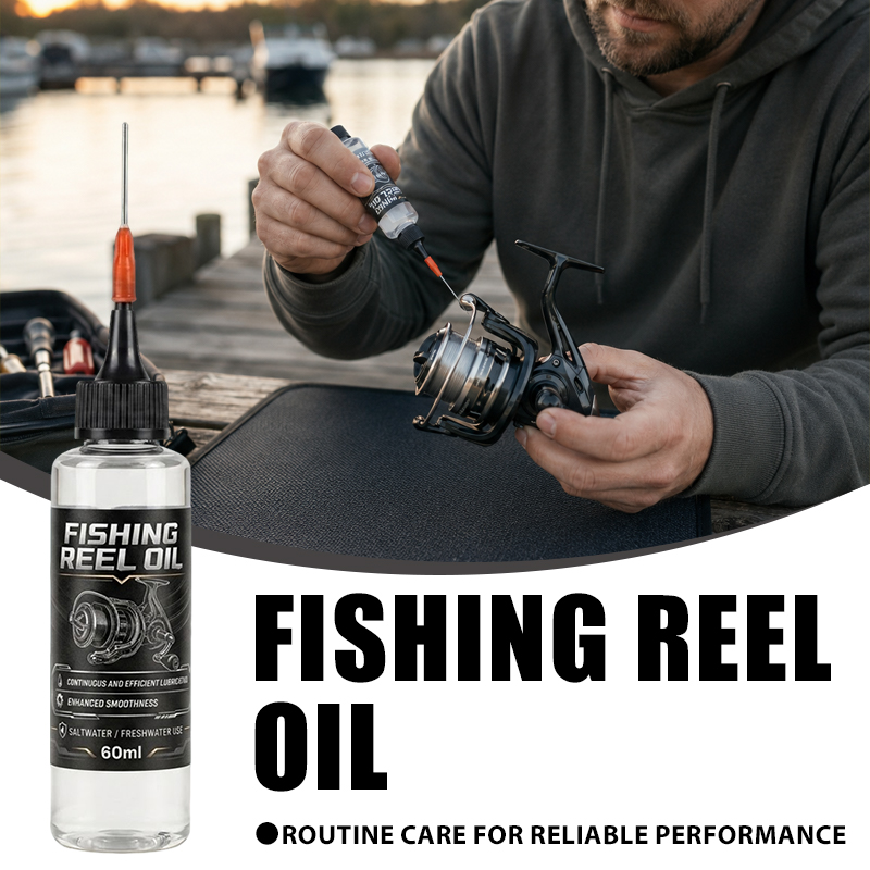 Freshwater Fishing Kit - Масло-смазка для рыболовных катушек, формула для