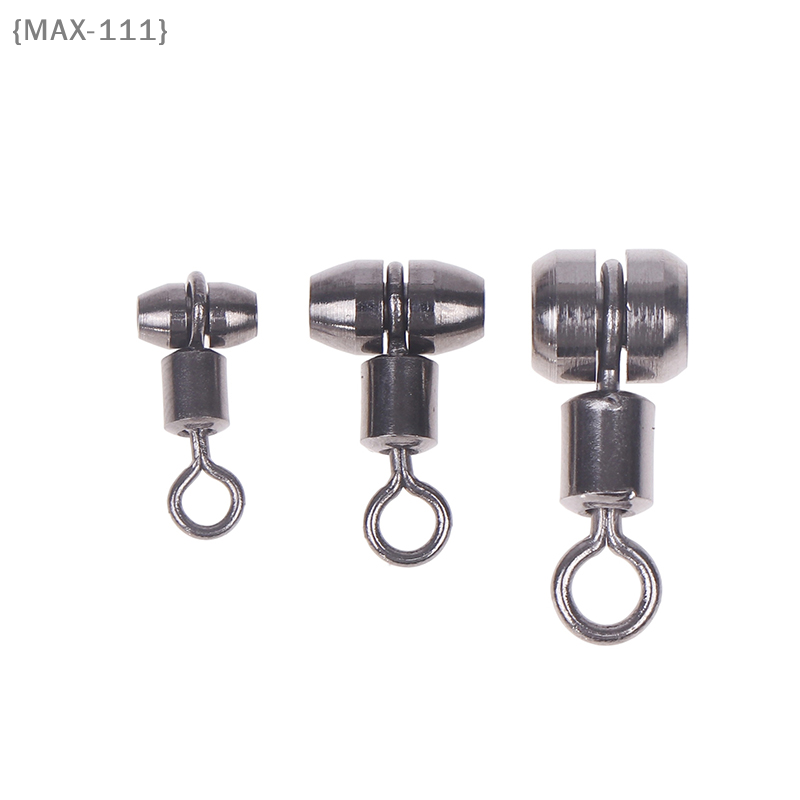 Freshwater Fishing Kit - 【F2-MAX-111】10 шт. 3-ходовые медные рыболовные вертлюги