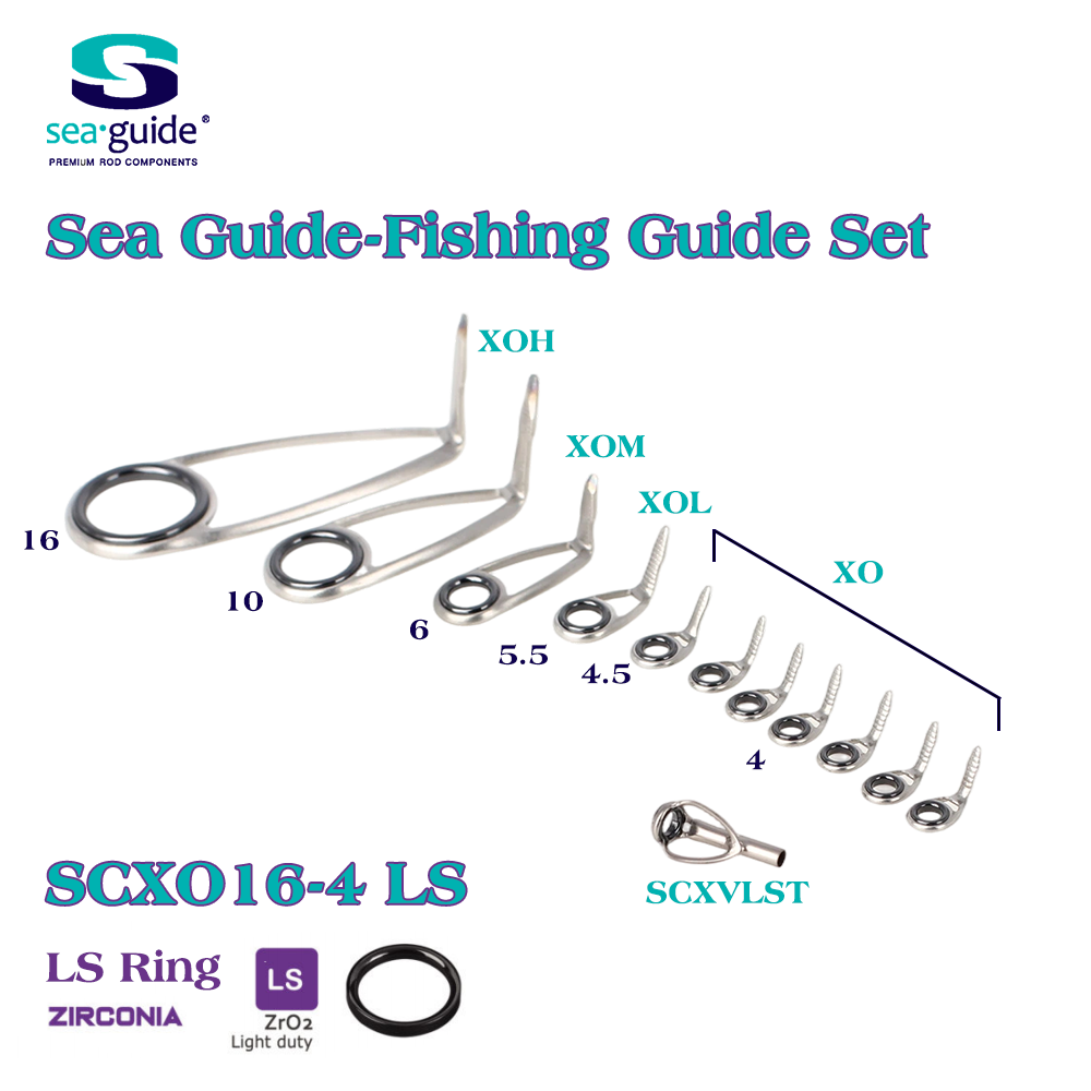 Surf Fishing Equipment - Комплект кольцевых втулок Sea Guide XOLS