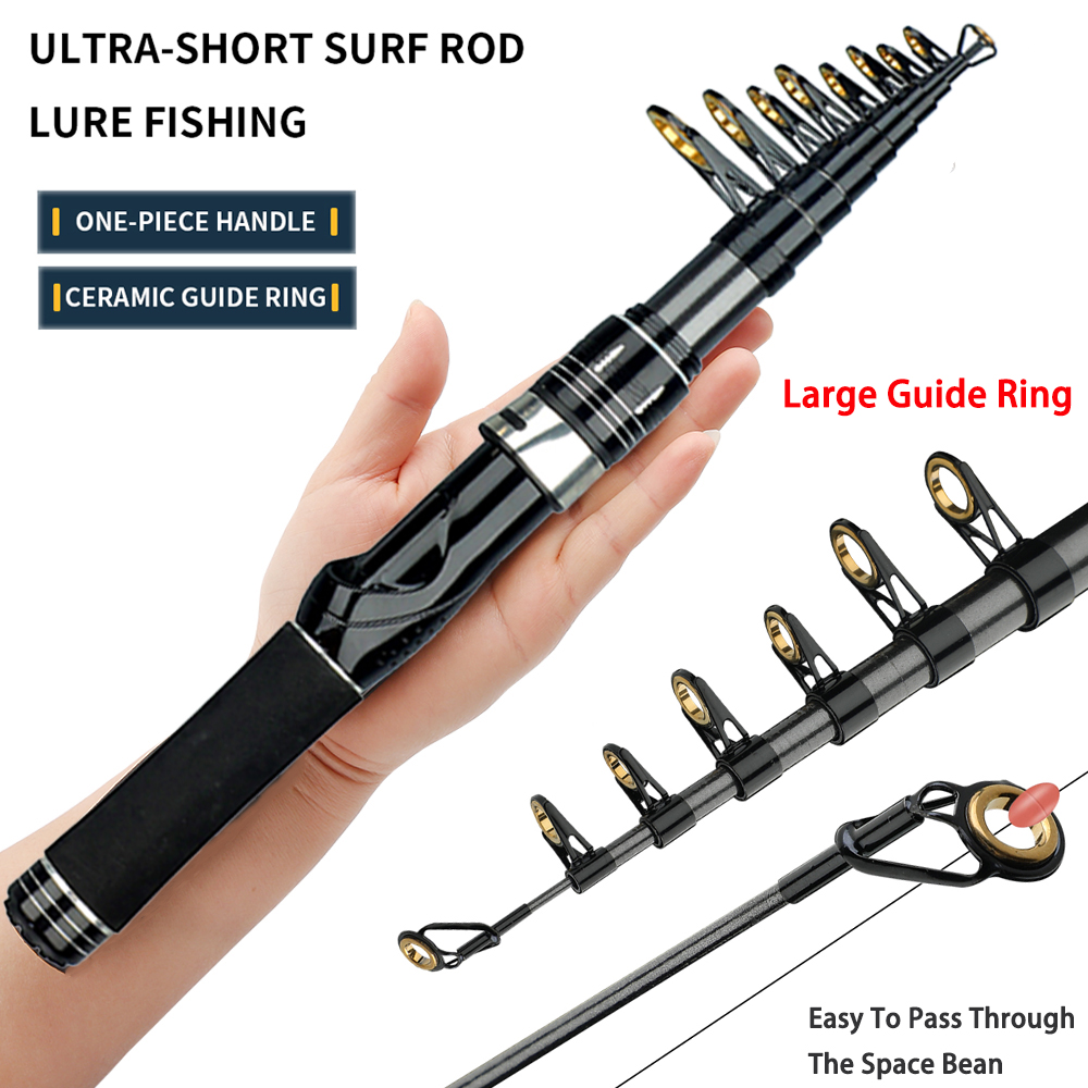 Sea Fishing Equipment Uk - Телескопическая удочка для приманки 1,5–2,4 м,