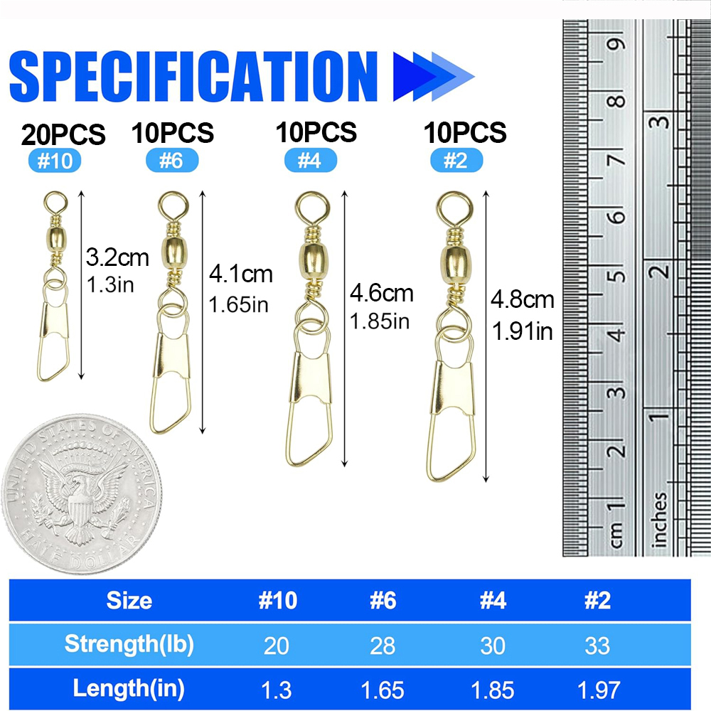 50 шт. золотой рыболовный верт – обзор и цена Fishing Equipment Cheap