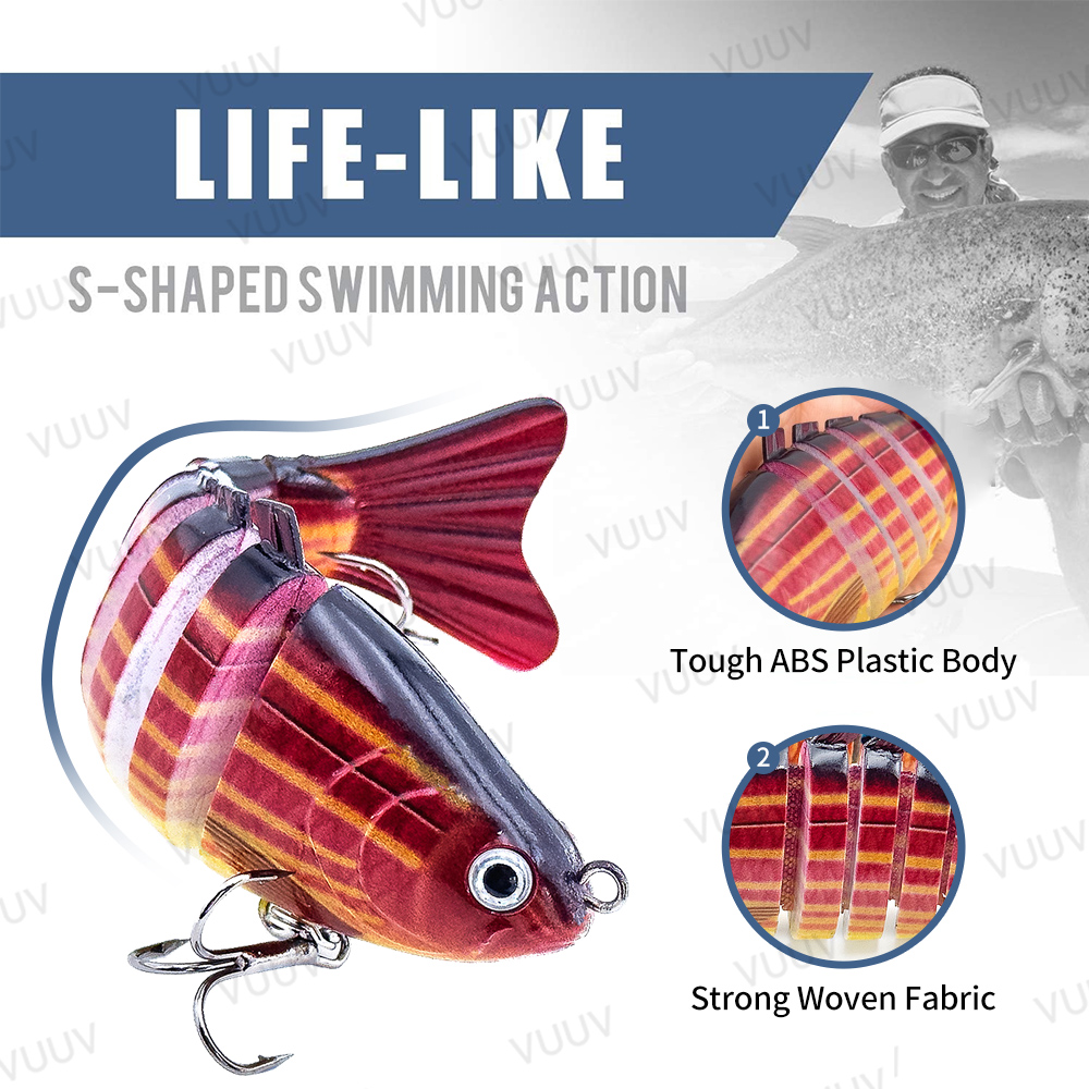 10 шт. многосоставных сегменти – обзор и цена Fishing Equipment Kit