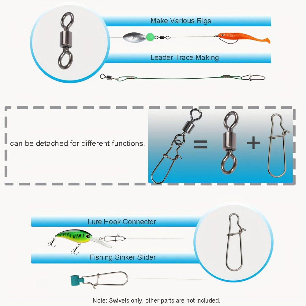 Набор рыболовных соединителей  – обзор и цена Fishing Equipment Cheap