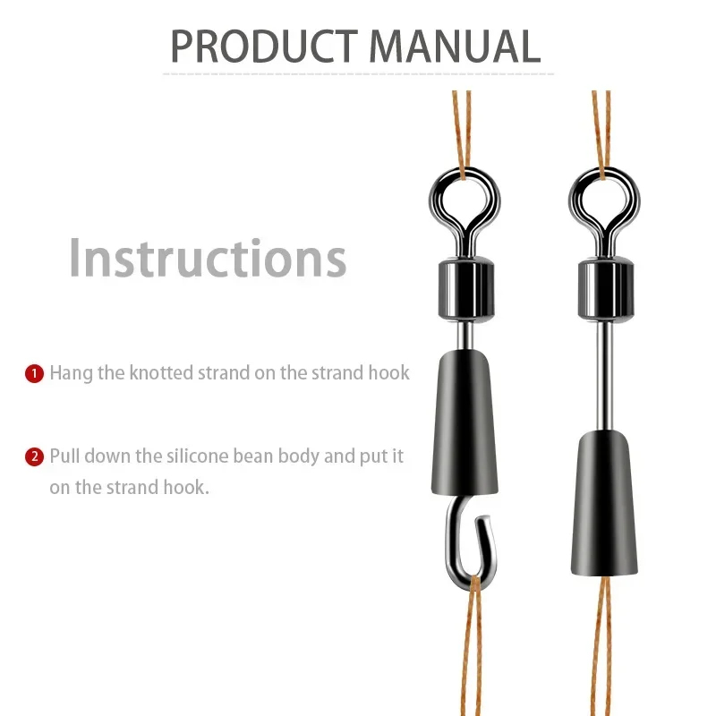 30-90 шт. Вертлюги для рыбалки – обзор и цена Fishing Equipment Cheap