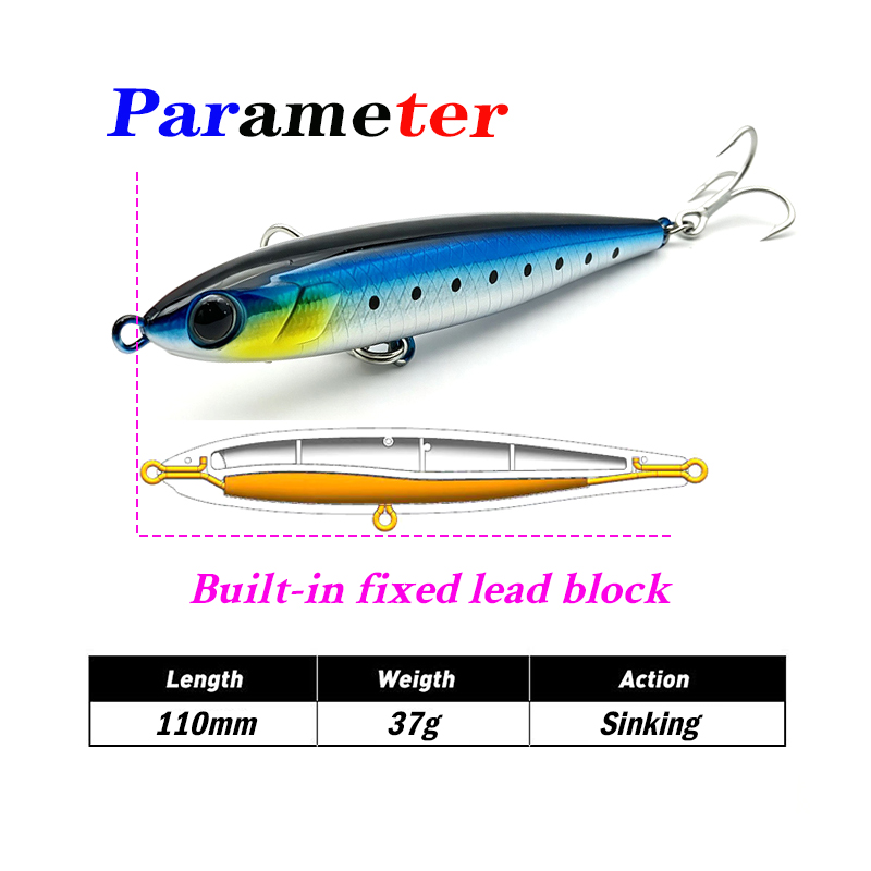 Тестер 110 мм 37 г, тяжелая то – обзор и цена Fishing Equipment Japan