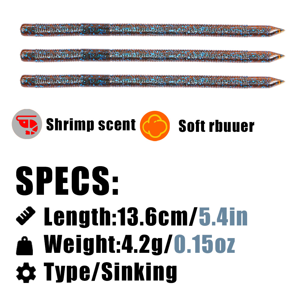 B & U 8 шт., мягкая приманка д – обзор и цена Fishing Equipment Kit