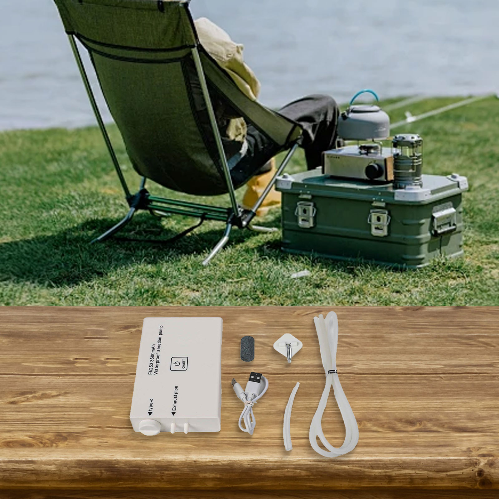 Кислородный насос 14*6*2,2 см, – обзор и цена Fishing Equipment Brands