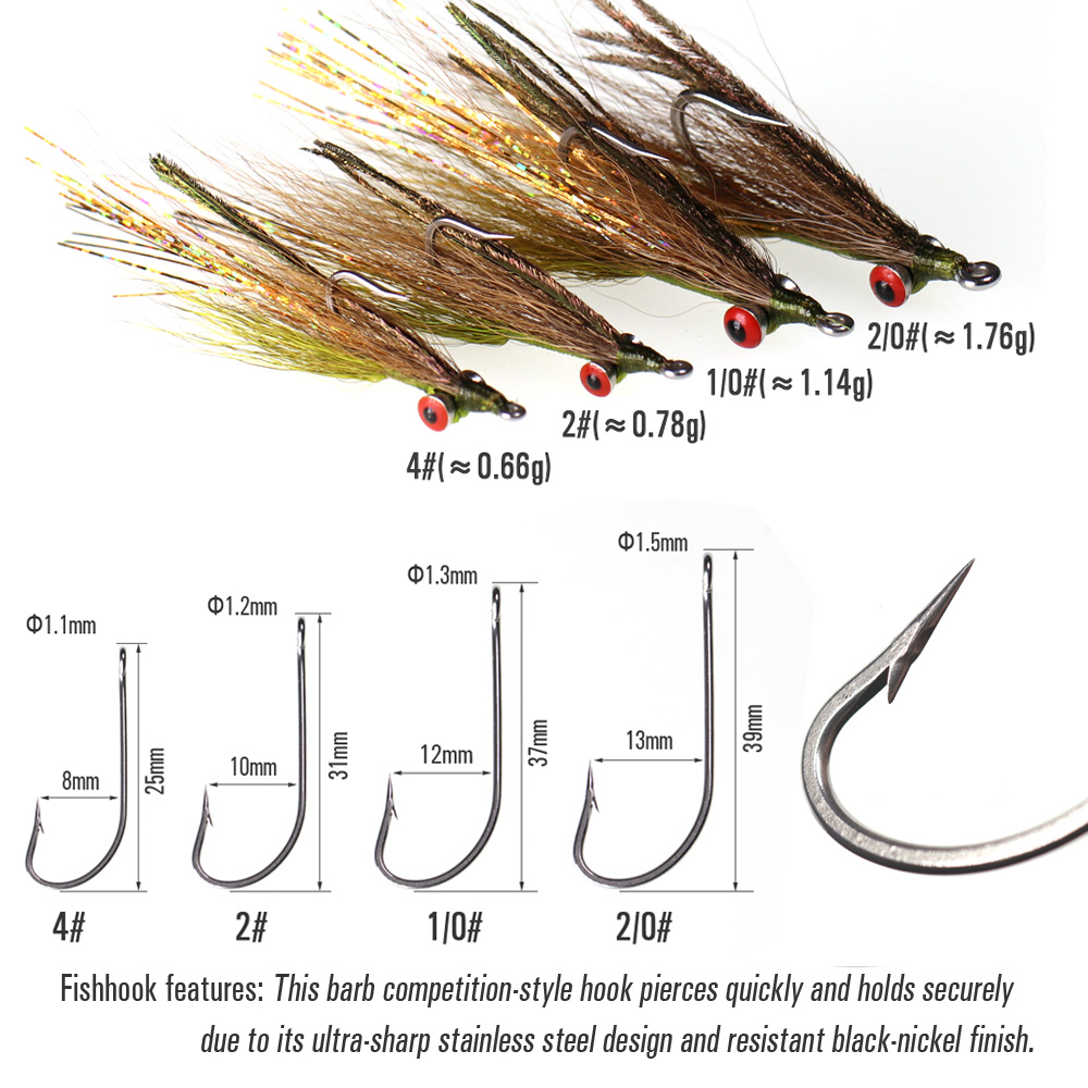 Wifreo 3 шт./6 шт. Bucktail Cl – обзор и цена Fishing Equipment Kit