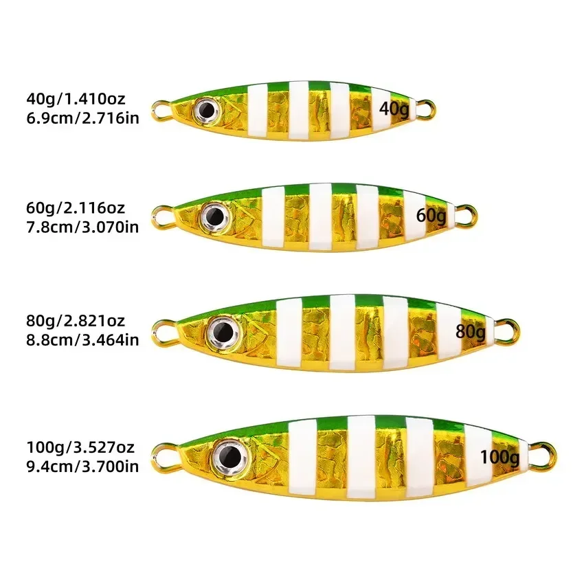 1 шт., 40 г, 60 г, 80 г, 100 г – обзор и цена Fishing Equipment Kit